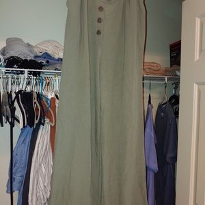 Altered State pull on green pants